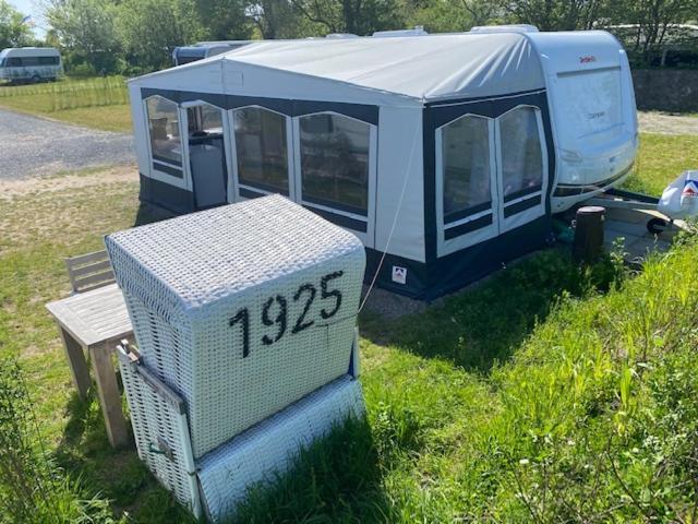 Wohnwagenvermietung Camping-Sylt / Morsum Екстериор снимка